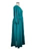 Torrid 100% Polyester Teal Casual Dress Size 1X Plus (1) - photo 4