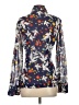 Assorted Brands Floral Blue Long Sleeve Blouse Size XXS (estimated) - photo 2