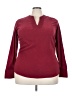 Chadwicks Burgundy Long Sleeve Top Size 2X (estimated) - photo 1