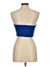 Shein Blue Sleeveless Top Size 6 - photo 2