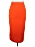 Unbranded Solid Orange Casual Skirt Size 2X - photo 1