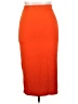 Unbranded Solid Orange Casual Skirt Size 2X - photo 2