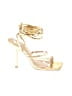 Schutz Metallic Gold Sandals Size 6 - photo 1