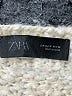 Zara Tweed Ivory Turtleneck Sweater Size M - photo 7