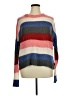 Say What? 100% Acrylic Stripes Red Pink Pullover Sweater Size XL - photo 1