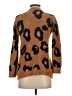 Design History 100% Nylon Animal Print Brown Cardigan Size S - photo 2