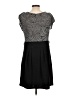 Le Chateau Paisley Gray Cocktail Dress Size L - photo 2