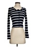 Glamorous Black Long Sleeve Top Size S - photo 1