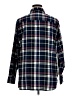 Jachs Girlfriend Plaid Blue Long Sleeve Button-Down Shirt Size XL - photo 2