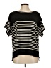 Max Studio Black Short Sleeve Top Size M - photo 1