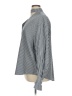 Zara 100% Lyocell Houndstooth Gray Long Sleeve Blouse Size XL - photo 5