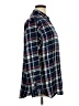 Jachs Girlfriend Plaid Blue Long Sleeve Button-Down Shirt Size XL - photo 4