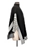 Chicwish 100% Acrylic Stripes Black Poncho One size (estimated) - photo 4