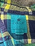 Nollie Plaid Teal Long Sleeve Button-Down Shirt Size L - photo 7