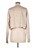 Shein Metallic Tan Long Sleeve Blouse Size M - photo 2