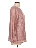 BLOOMCHIC Pink Long Sleeve Blouse Size 10 - photo 4