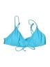 Unbranded Solid Blue Swimsuit Top Size M (estimated) - photo 1