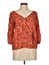 Sanctuary 100% Modal Orange 3/4 Sleeve Blouse Size M - photo 1