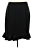 Avenue Solid Black Formal Skirt Size 20 - photo 1