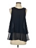 BCBGeneration Black Sleeveless Blouse Size S - photo 1