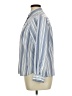 J.Crew 100% Cotton Stripes Blue Long Sleeve Blouse Size 14 - photo 5