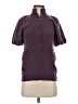Nk Purple Short Sleeve Blouse Size S - photo 1
