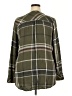 Universal Thread 100% Rayon Plaid Green 3/4 Sleeve Blouse Size XXL - photo 2