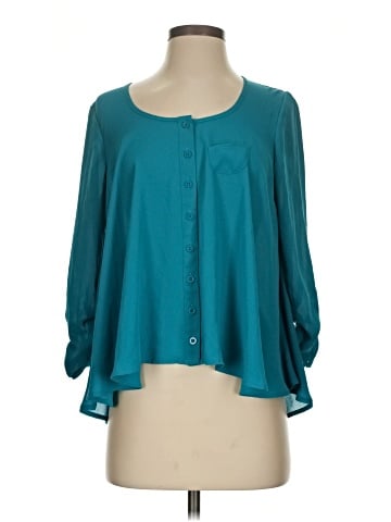 Style&Co 3/4 Sleeve Blouse (view 1)