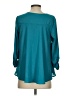 Style&Co 100% Polyester Teal 3/4 Sleeve Blouse Size 00 - photo 2