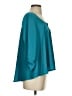 Style&Co 100% Polyester Teal 3/4 Sleeve Blouse Size 00 - photo 4
