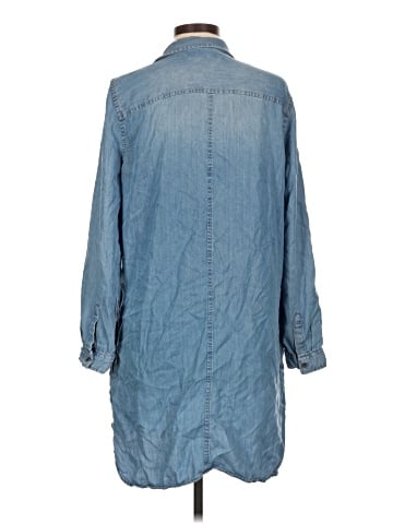 CALVIN KLEIN JEANS 3/4 Sleeve Button-Down Shirt (view 2)