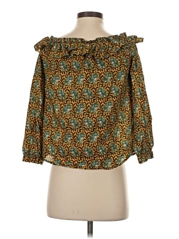 J.Crew 3/4 Sleeve Blouse (view 2)