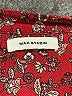 Max Studio Paisley Burgundy Casual Dress Size 1 - photo 7