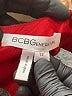 BCBGeneration 100% Polyester Solid Red Cocktail Dress Size 12 - photo 7