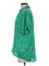 CAbi 100% Polyester Stars Green Short Sleeve Blouse Size S - photo 5