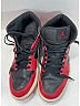 Air Jordan 100% Leather Red 1 Mid Sneakers Size W 10.5(M 9) - photo 3