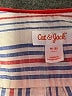 Assorted Brands 100% Cotton Stripes Ivory Short Sleeve Button-Down Shirt Size 8 - photo 3