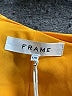 FRAME 100% Silk Yellow Sleeveless Silk Top Size L - photo 7