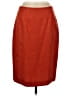 Le Suit 100% Polyester Solid Orange Red Casual Skirt Size 6 - photo 1
