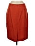 Le Suit 100% Polyester Solid Orange Red Casual Skirt Size 6 - photo 2