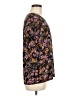 Assorted Brands Floral Black Short Sleeve Henley Size M - photo 4