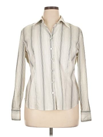 Valerie Stevens Long Sleeve Button-Down Shirt (view 1)