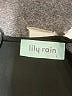 Lily Rain 100% Polyester Black Long Sleeve Top Size L - photo 7