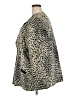 Stephanie Thomas 100% Polyester Animal Print Gold Blazer Size 24 - photo 5