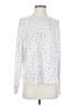 Time and Tru Polka Dots White Pullover Sweater Size S - photo 1