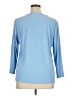 Nine West Blue 3/4 Sleeve Top Size XL - photo 2
