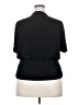 Bar III Black Short Sleeve Top Size 2X - photo 2