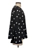 Banana Republic 100% Polyester Polka Dots Black Long Sleeve Blouse Size XS - photo 4