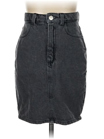 American Apparel Denim Skirt (view 1)