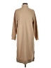 Zara Solid Tan Casual Dress Size S - photo 1